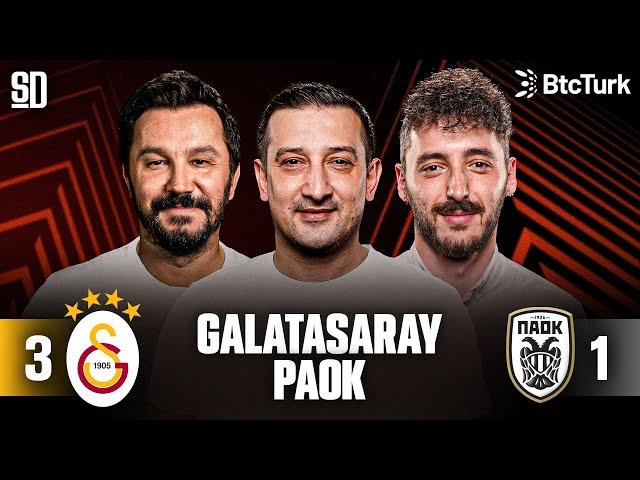 "LİGDE DE AVRUPA'DA DA ÖNÜ AÇIK" | Galatasaray 3-1 PAOK, Yunus Akgün, Osimhen, Icardi, Okan Buruk