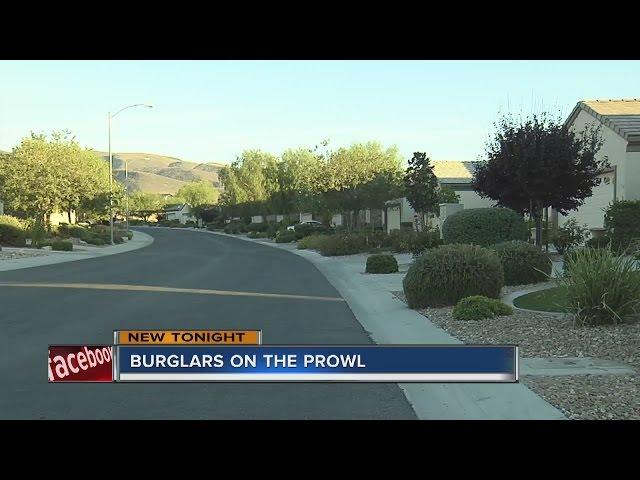 Sun City Anthem hit by rash of burglaries