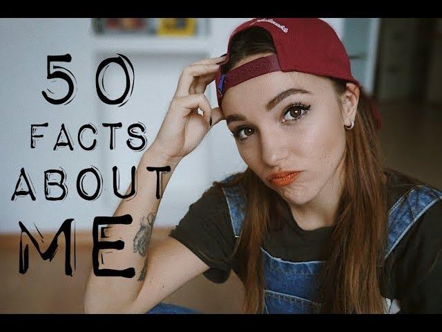 50 ФАКТОВ ОБО МНЕ || 50 FACTS ABOUT ME