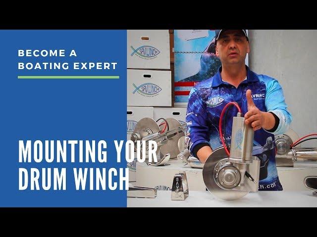 Mounting Your Drum Anchor Winch - Become A Boating Expert #8