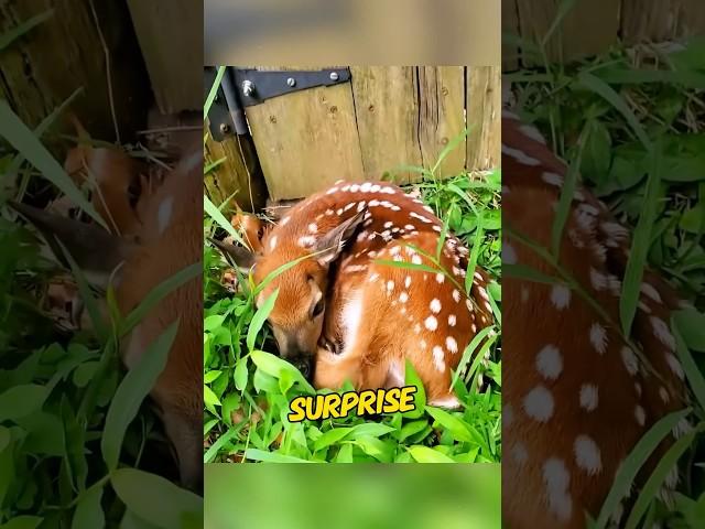 Rescuing a deer in the water#animals #deer #rescue #grateful #shorts