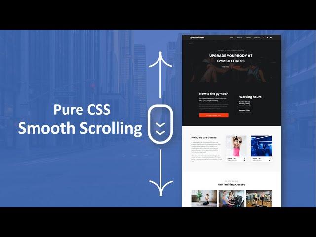 Pure CSS Smooth Scrolling Animation With Just 1 Line of Code