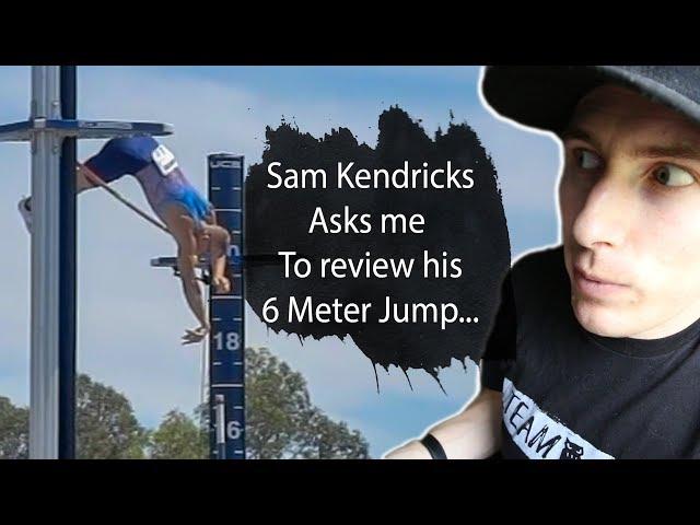 Sam Kendricks asked me to review his 6m Vault | Team Hoot Pole vault