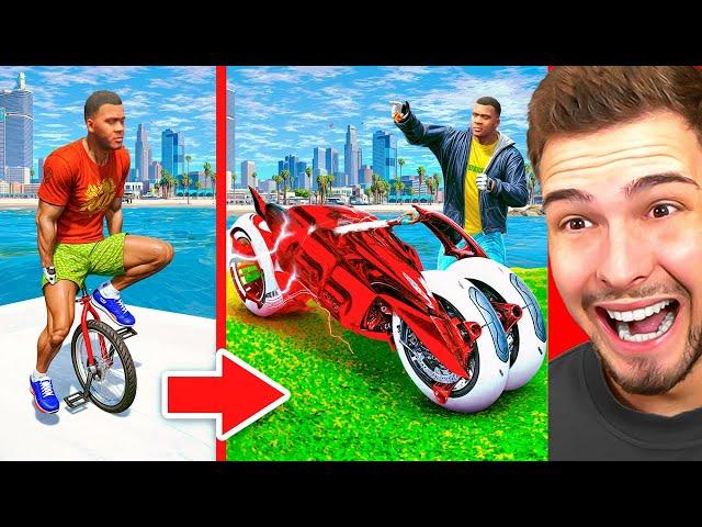 NOOB FAHRRAD zu GOTT BIKE LEVELN! (GTA 5)