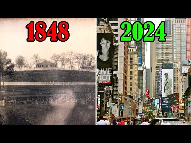  THEN and NOW Photos of FAMOUS CITIES That Changed Dramatically