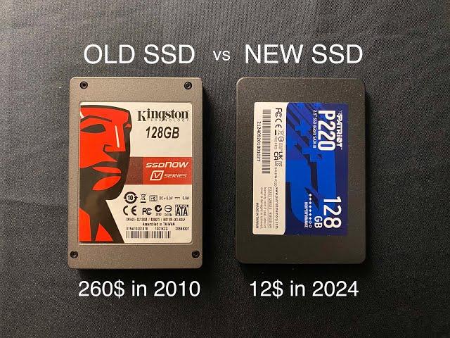 OLD 260$ SSD vs NEW 12$ SSD - Speed Test and Teardown