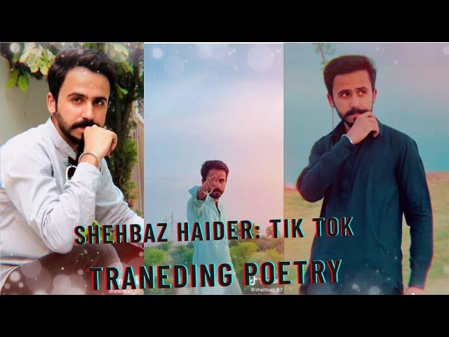 Shehbaz Haider: Tik Tok - Traneding Poetry