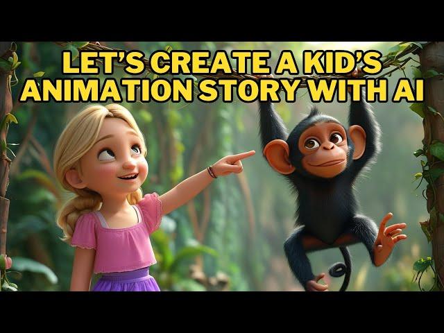 Create Kids Animated Stories with AI - A Simple Step by Step Guide