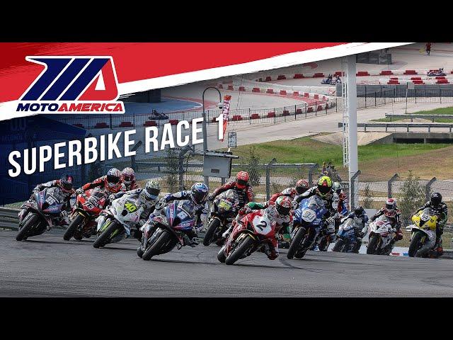 Steel Commander Superbike Race 1 at Circuit of the Americas 2024 - FULL RACE | MotoAmerica