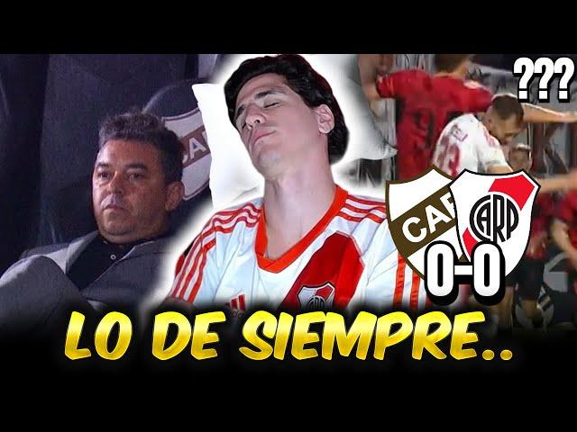 RIVER NO LE PUDO A GANAR A PLATENSE Y SE DESPIDE DEL TORNEO LOCAL.. ERA ROJA A PELLEGRINO? Y EL VAR?