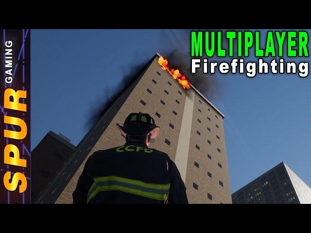 Electrical Fire and High-Rise Fire Multiplayer | Into the Flames