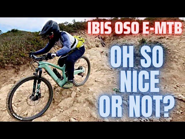 Ibis Oso Emtb Review and Interview - Test of the new enduro Ibis ebike with Bosch motor