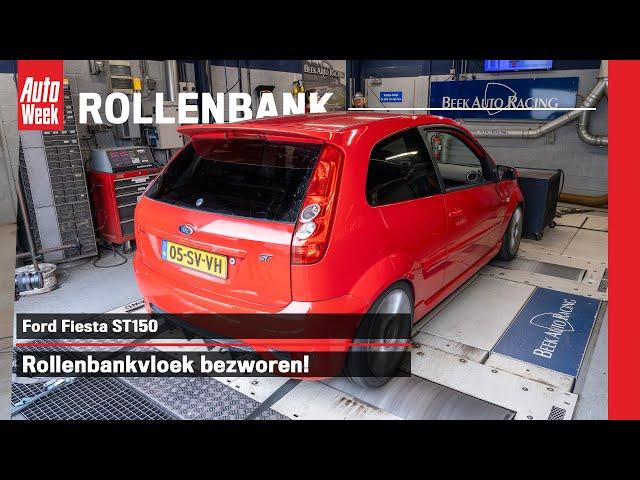 Ford Fiesta ST150 (2006) - Op de rollenbank