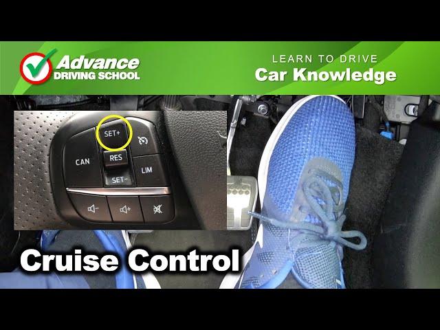 How To Use Cruise Control  |  Learn to drive: Car knowledge