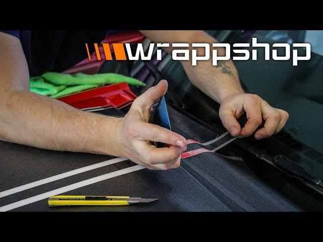 MUSTANG Racing Stripes Application!  | wrappshop.eu