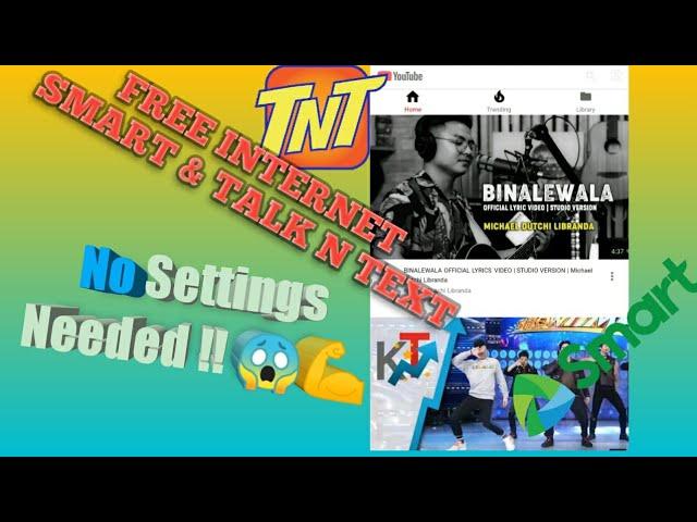 Smart & TNT No Load Free Internet on Any ANDROID!! [2020 WORKING UPDATE!!]