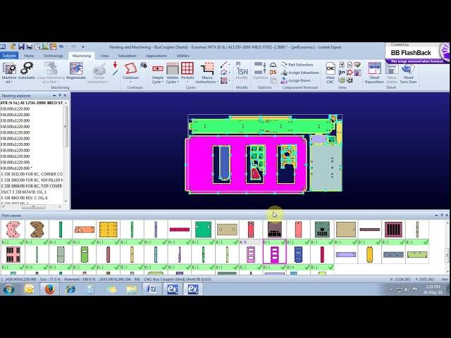 Lantek Expert Punch tutorial #cadcam #lentek #cnc #cncmachining #punch  #engineering #cad #solidwork