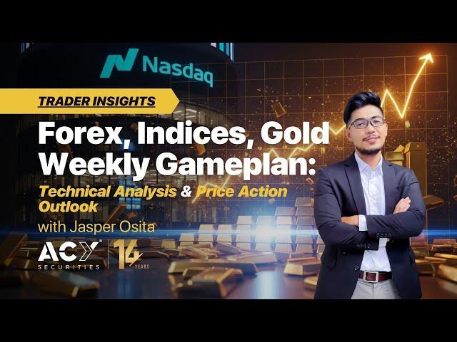Forex, Indices, Gold Weekly Gameplan: Technical Analysis & Price Action Outlook