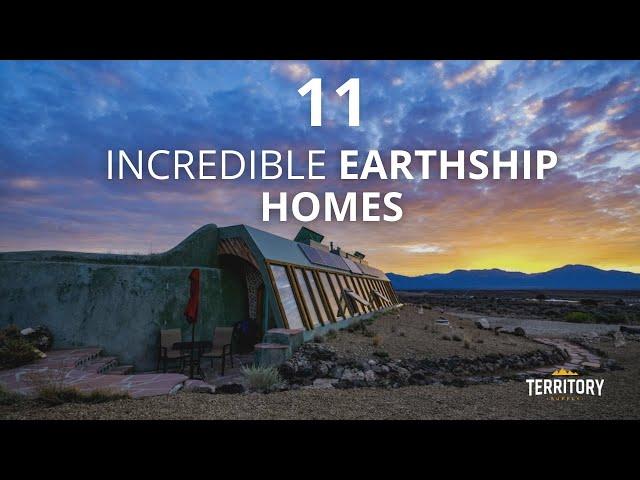 11 Earthship Homes for a Unique & Sustainable Getaway