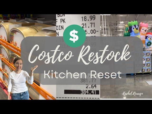 NEW! GROCERY HAUL | Costco + Family of 6| +  KITCHEN RESET!