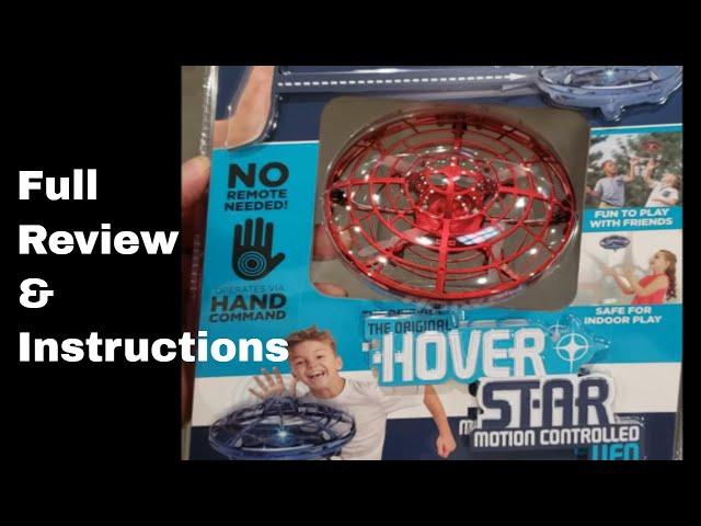 Hover Star Motion Sensors Controlled UFO Drone Review 