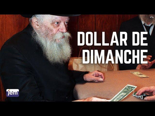 Le Rabbi de Loubavitch: Distributions de dollars