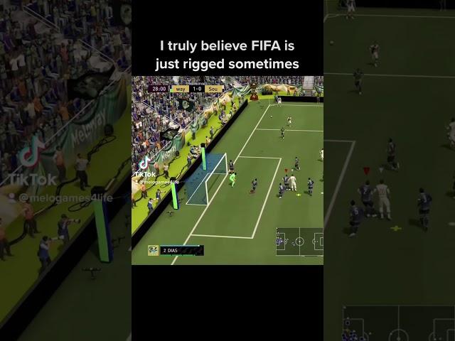 FIFA IS RIGGED #fifa #easports #easportsfifa #fifaonline4 #melogames #melonarration