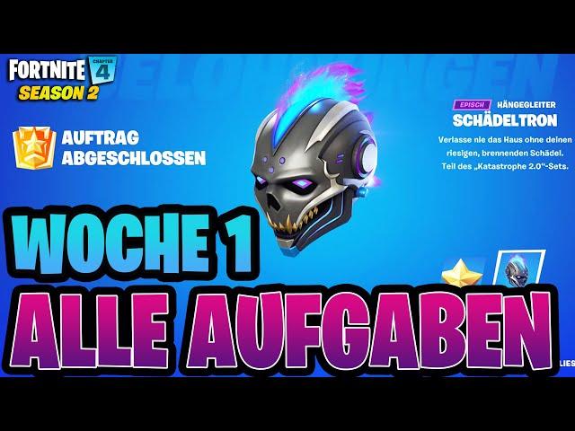 Fortnite Alle Woche 1 Saison Aufgaben Komplettes Guide - Chapter 4 Season 2 - Alle Woche 1 Aufträge