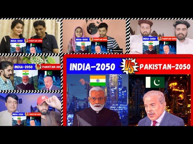 India 2050 vs Pakistan 2050 - Country Comparison | India vs Pakistan 2050 Comparison #Pakreacts