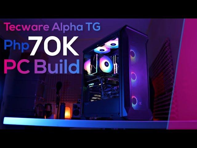 Php 70K Gaming and Programming PC Build Ft. Tecware Alpha TG!