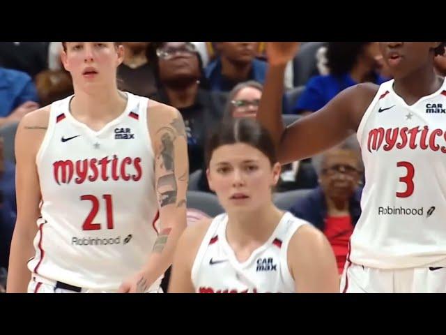 Last 90 seconds of Indiana Fever vs Washington Mystics