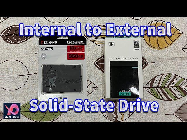 Internal to External Solid-State Drive | Kingston A400 960GB SSD