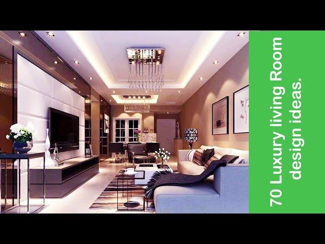 How to make the living room more beautiful. 70 Luxury living room design ideas.