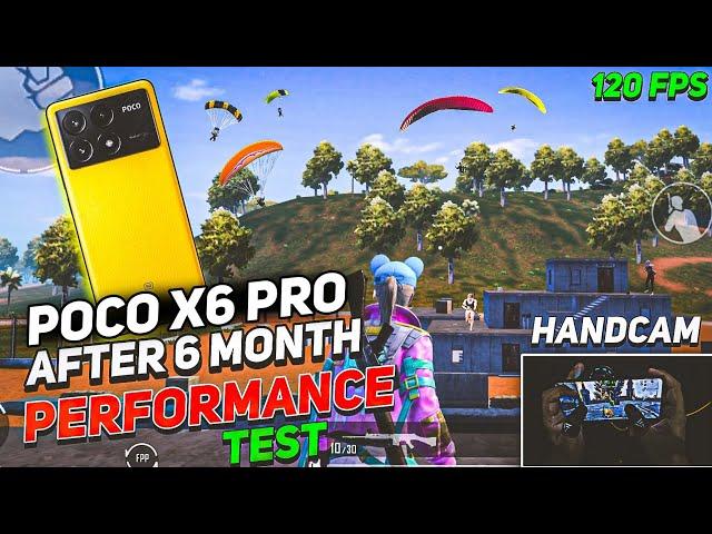 POCO X6 PRO AFTER 6 MONTH GAMING PERFORMANCE TESTWITH FPS METER #pocox6pro #poco