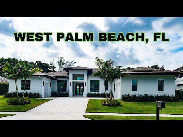 TOUR A GORGEOUS WEST PALM BEACH NEW CONSTRUCTION HOME | FLORIDA LUXURY REAL ESTATE