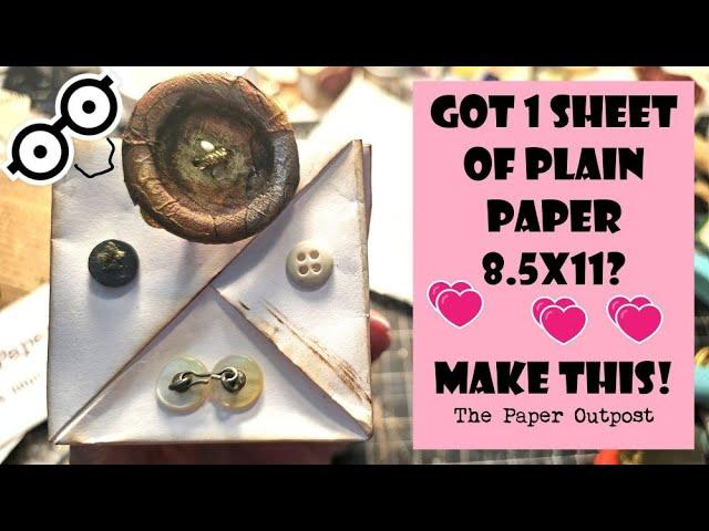 GOT COPY PAPER?! Easy IDEAS for Beginners! The Paper Outpost!