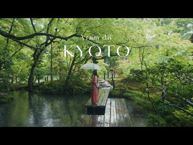 KYOTO in the Rain ️ Visiting Places from My Wish List | Japan Travel Vlog