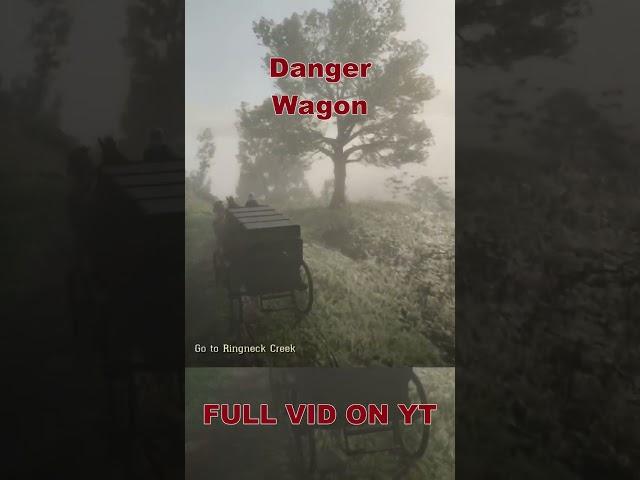 Danger Wagon #shorts #rdr2 #platinumhunters #bankcrime #reddeadredemption #platinumtrophy #bankheist