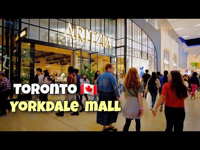 Toronto Yorkdale Shopping Centre Mall, Toronto Canada 4k