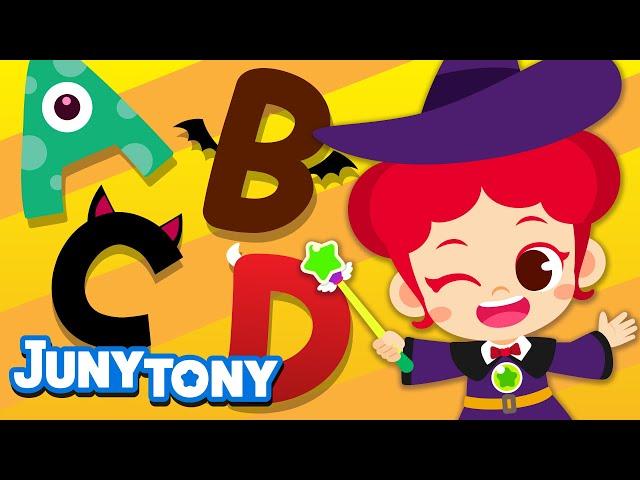 Alphabet Halloween | Trick or Treat | Alphabet Songs for Kids | Halloween Songs | JunyTony