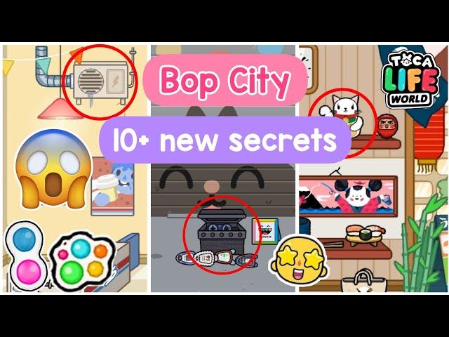 New Bop City Secrets In Tocalifeworld | Toca Boca secrets | Bop City Secrets new