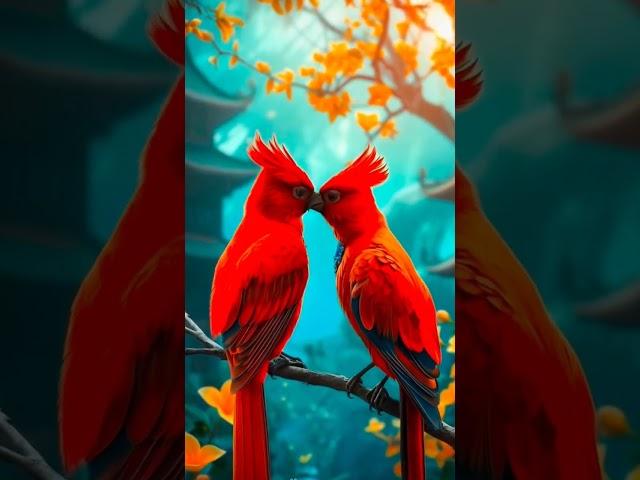 Heavenly Hues: A Journey through Paradise Birds #birds #birdsday #birdslover