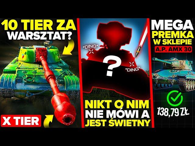 NOWY OP 10 TIER za WARSZTAT? GENIALNA PREMKA i SPRAWDŹ TEN RZADKI CZOŁG!