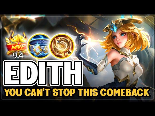 NEW Edith Build gave me an Epic Comeback!〖New Season Solo-Q Ranked〗