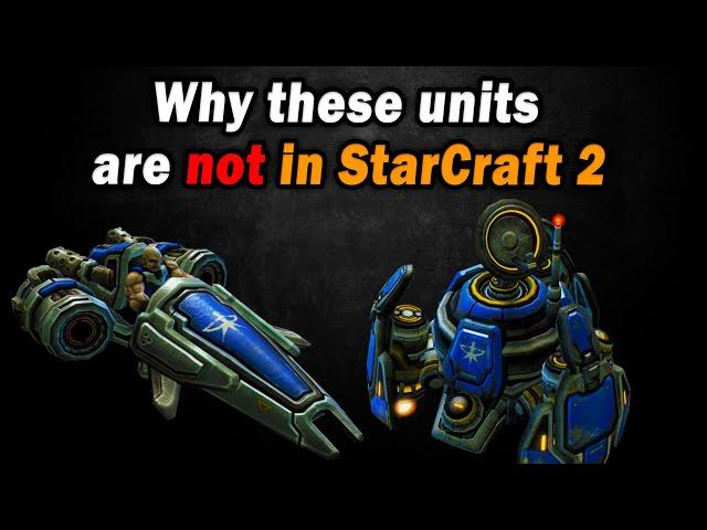 Brood War Terran units that didn't make it into StarCraft 2