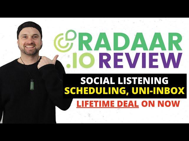 Radaar.io Review ️ Social Listening, Scheduling & Unified Inbox [Lifetime Deal]