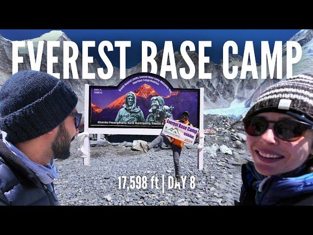 Day 8 | Everest Base Camp Trek (2024) | CELEBRATING HER BIRTHDAY at EBC - Nepal vlogs