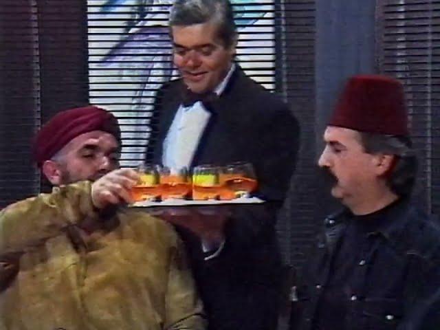 Pavle Show - Josip Pejaković, Miki Petrović (violina), Omer Pobrić (harmonika) /// TV SA3 1991.