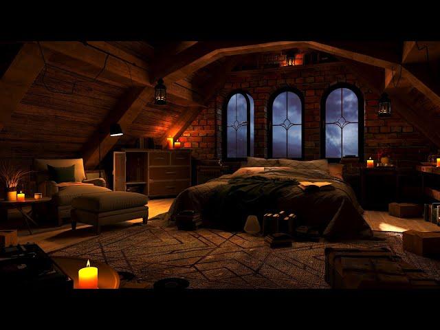 Cozy Room with Relaxing Rain Sounds for Sleeping | Deep Sleep, White Noise, Sleep Sounds, ASMR Sleep