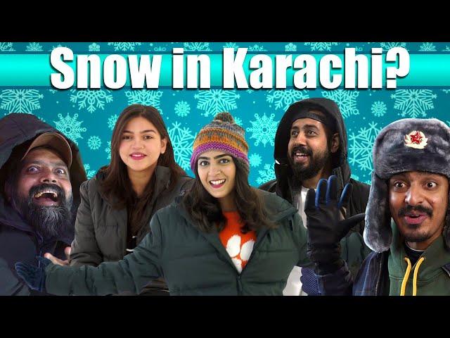 Snow In Karachi? | Bekaar Films | Winterland Vlog!